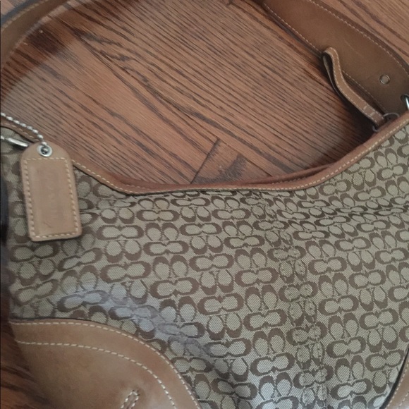 Coach Miniature Canvas Shoulder Bag - Picture 3 of 8